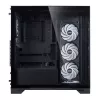 XPG INVADER X BTF MID-TOWER-CASE Black, Midi Tower, PC, Black, ATX, micro ATX, Mini-ATX, SPCC, Tempered glass, 17.5 cm