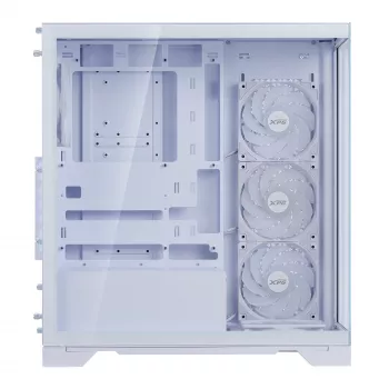 XPG INVADER X BTF MID-TOWER-CASE White, Midi Tower, PC, White, ATX, micro ATX, Mini-ATX, SPCC, Tempered glass, 17.5 cm