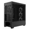 XPG STARKER AIR BTF Mid-Tower Black, Midi Tower, PC, Black, ATX, EATX, micro ATX, Mini-ITX, SPCC, Tempered glass, Gaming
