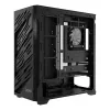 XPG STARKER AIR BTF Mid-Tower Black, Midi Tower, PC, Black, ATX, EATX, micro ATX, Mini-ITX, SPCC, Tempered glass, Gaming