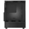 XPG INVADER X MINI KOMPAKTES MID-TOWER-CASE Black, Midi Tower, PC, Black, ATX, micro ATX, Mini-ITX, SPCC, 16.6 cm