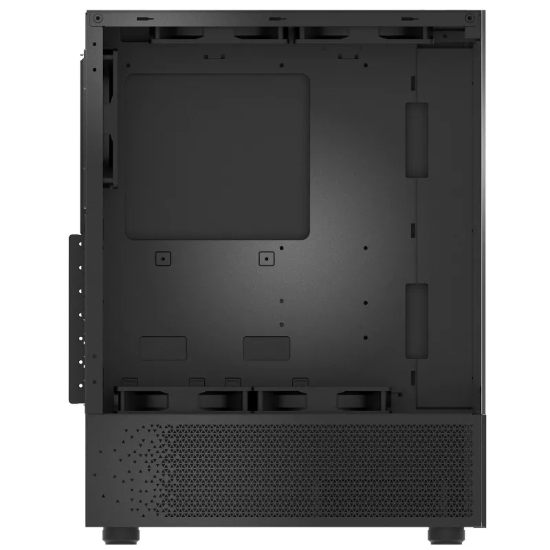 XPG INVADER X MINI KOMPAKTES MID-TOWER-CASE Black, Midi Tower, PC, Black, ATX, micro ATX, Mini-ITX, SPCC, 16.6 cm