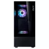 XPG INVADER X MINI KOMPAKTES MID-TOWER-CASE Black, Midi Tower, PC, Black, ATX, micro ATX, Mini-ITX, SPCC, 16.6 cm