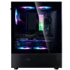 XPG INVADER X MINI KOMPAKTES MID-TOWER-CASE Black, Midi Tower, PC, Black, ATX, micro ATX, Mini-ITX, SPCC, 16.6 cm