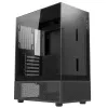 XPG INVADER X MINI KOMPAKTES MID-TOWER-CASE Black, Midi Tower, PC, Black, ATX, micro ATX, Mini-ITX, SPCC, 16.6 cm