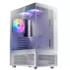 XPG INVADER X MINI KOMPAKTES MID-TOWER-CASE White, Midi Tower, PC, White, ATX, micro ATX, Mini-ITX, SPCC, 16.6 cm