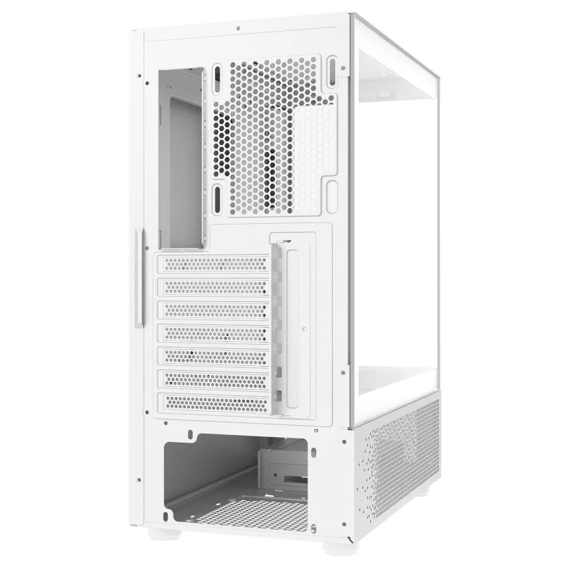 XPG INVADER X MINI KOMPAKTES MID-TOWER-CASE White, Midi Tower, PC, White, ATX, micro ATX, Mini-ITX, SPCC, 16.6 cm