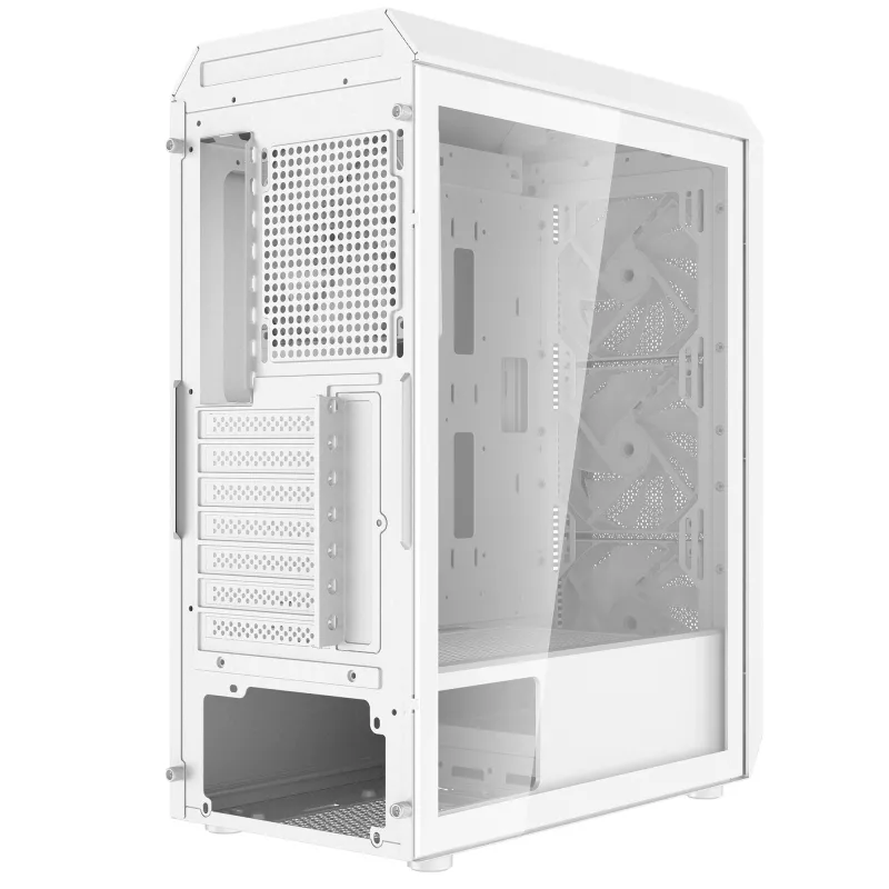 XPG VALOR AIR PLUS MID-TOWER-Case White, Midi Tower, PC, White, ATX, micro ATX, Mini-ITX, SPCC, 16 cm