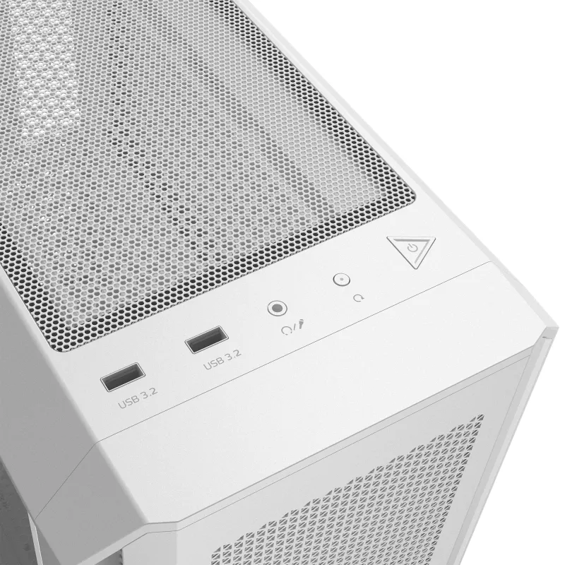 XPG VALOR AIR PLUS MID-TOWER-Case White, Midi Tower, PC, White, ATX, micro ATX, Mini-ITX, SPCC, 16 cm