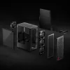 XPG VALOR AIR Mid-Tower Black, Midi Tower, PC, Black, ATX, micro ATX, Mini-ATX, Carbon steel, Tempered glass, 16.6 cm
