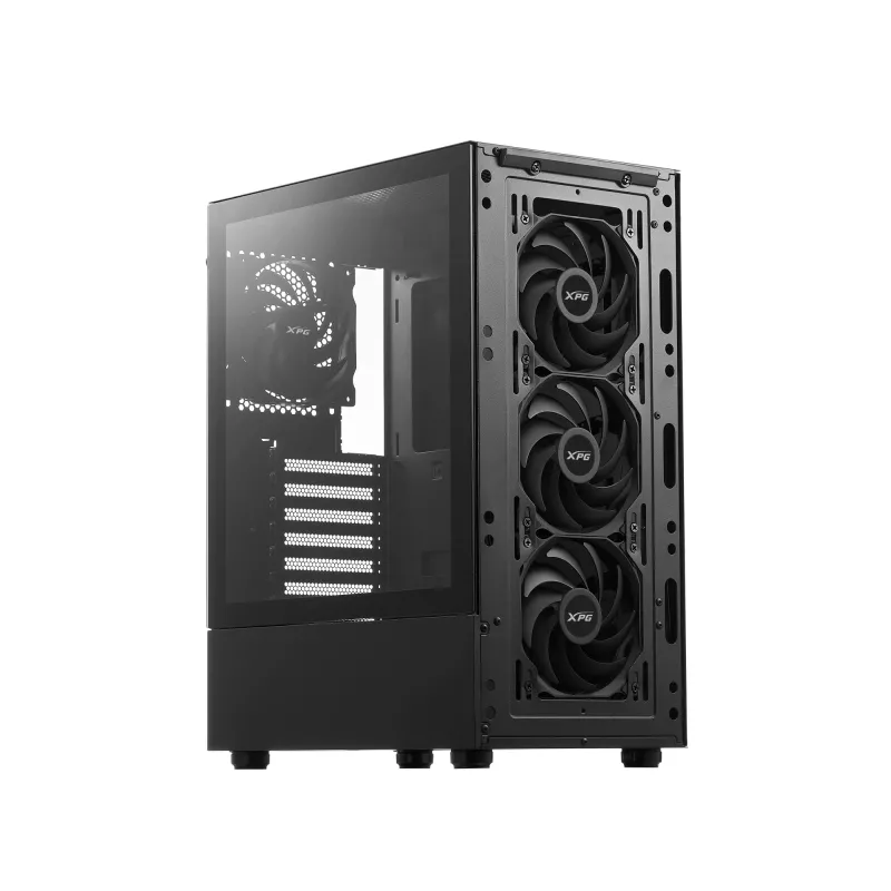 XPG VALOR MESH Mid-Tower Black, Midi Tower, PC, Black, ATX, micro ATX, Mini-ITX, 16.6 cm, 33.5 cm