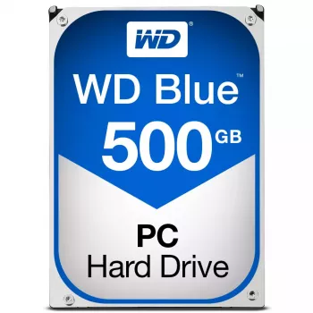 WESTERN DIGITAL Hard Drive - Wd Blue WD5000AZLX - 500GB - SATA 3.5in - 7200rpm - 32MB Buffer