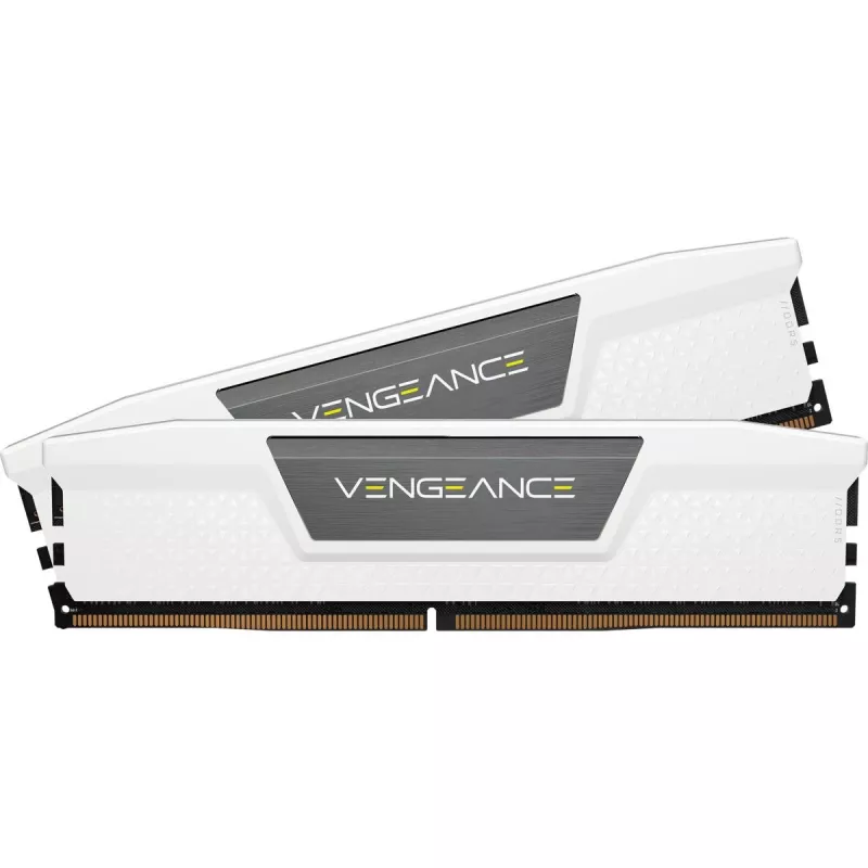 CORSAIR Memory 32GB (2x16gb) DDR5 Dram 5200mt/s CL40 Memory Kit Vengeance - White