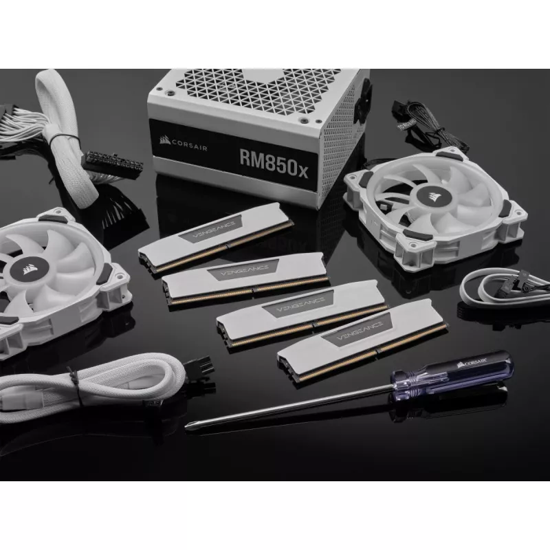 CORSAIR Memory 32GB (2x16gb) DDR5 Dram 5200mt/s CL40 Memory Kit Vengeance - White