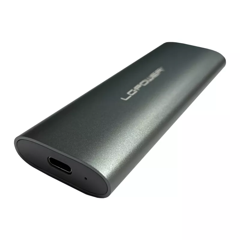 LC-POWER M.2 SSD Enclosure (nvme & St), USB 3.2 Gen.2x1, Nthrcite - Lc-m2-c-multi-2