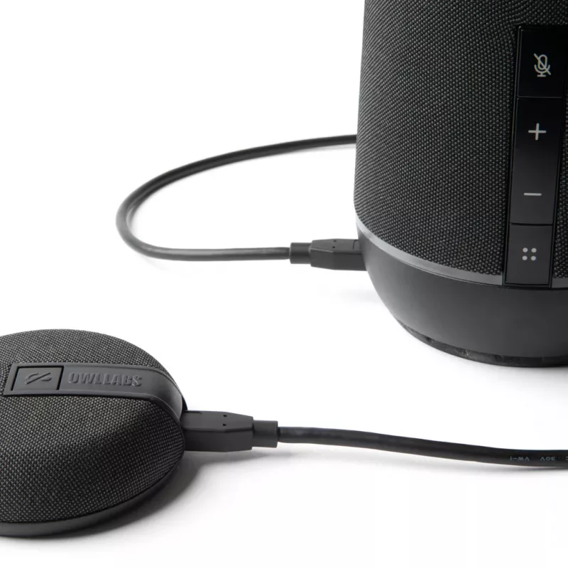 Owl Labs Expansion Mic for Meeting Owl 3 - extend audio reach in larger spaces by 8 feet (2.5 meters) in the direction of the mic.