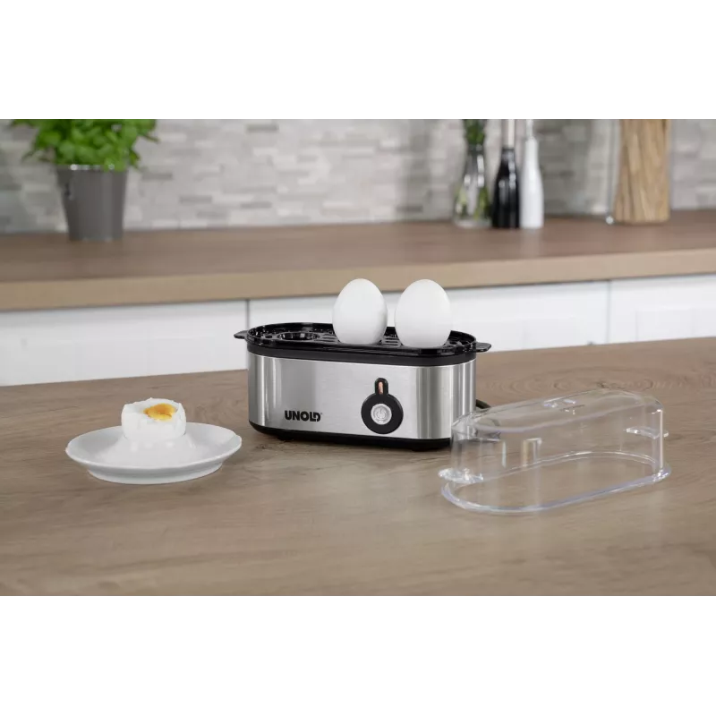 Unold 38610 egg cooker 3 egg(s) 210 W Stainless steel