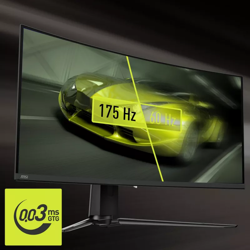 MSI MAG 341CQPDE QD-OLED computer monitor 86.4 cm (34 inch) 3440 x 1440 pixels UltraWide Quad HD Black