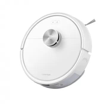 Robot vacuum Roborock Q7 TF+ — bagless, LiDAR navigation, wet mopping, automatic base station (charging & purification), white