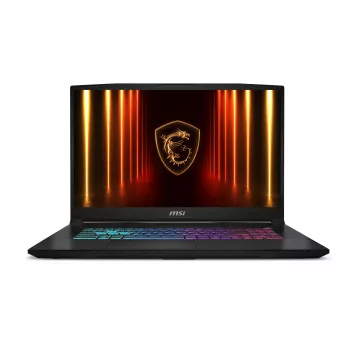 MSI Katana 17 HX B14WGK-065 Intel® Core™ i7 i7-14650HX Laptop 43.9 cm (17.3 inch) Full HD 16 GB DDR5-SDRAM 1 TB SSD NVIDIA GeForce RTX 5070 Wi-Fi 6E (802.11ax) Windows 11 Home Black