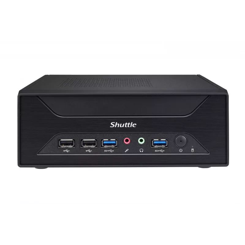 Shuttle XPC slim Barebone XH510G - S1200, Intel H510, 1xDP, 1xHDMI, 1x PCI-E 16X, 1x LAN, 1x 2.5 inch, 2x M.2, 24/7 permanent operation