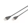 DIGITUS ASSMANN USB 2.0 extension cable, type A M/F, 5m USB 2.0 conform Black