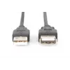 DIGITUS ASSMANN USB 2.0 extension cable, type A M/F, 5m USB 2.0 conform Black