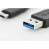 DIGITUS ASSMANN USB Type-C connection cable, type C to A M/M, 1m Super Speed Black