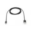 DIGITUS ASSMANN USB Type-C connection cable, type C to A M/M, 1m Super Speed Black