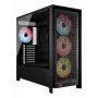 PC Case CORSAIR FRAME 5000D RS ARGB Midi Tower Black — ATX, supports 3x140mm front fans, 2.5/3.5 inch drives