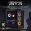 PC Case CORSAIR FRAME 5000D RS ARGB Midi Tower Black — ATX, supports 3x140mm front fans, 2.5/3.5 inch drives