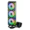 XPG LEVANTE II 360 Black, All-in-one liquid cooler, 12 cm, Black