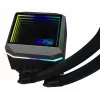 XPG LEVANTE II 360 Black, All-in-one liquid cooler, 12 cm, Black