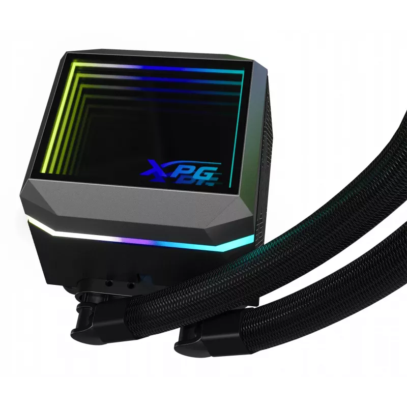 XPG LEVANTE II 360 Black, All-in-one liquid cooler, 12 cm, Black