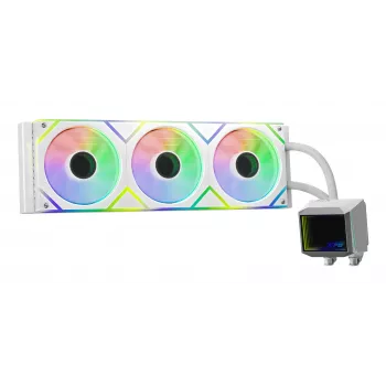 XPG LEVANTE II 360 White, All-in-one liquid cooler, 12 cm, White