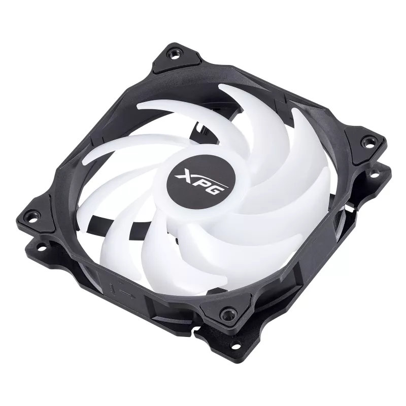 XPG VENTO 120 ARGB PWM (pack of 3) Black, Fan, 12 cm, 300 RPM, 1650 RPM, Black