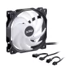 XPG VENTO 120 ARGB PWM (pack of 3) Black, Fan, 12 cm, 300 RPM, 1650 RPM, Black