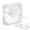 XPG VENTO R 120 ARGB PWM White, Fan, 12 cm, 300 RPM, 1600 RPM, White