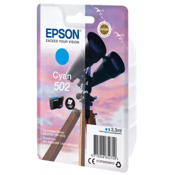 Cartridge Epson 502 Cyan C13T02V24010