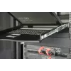 DIGITUS Modularized 43 2cm (17in) TFT console with 8 port KVM RAL 9005 black - Qwerty US