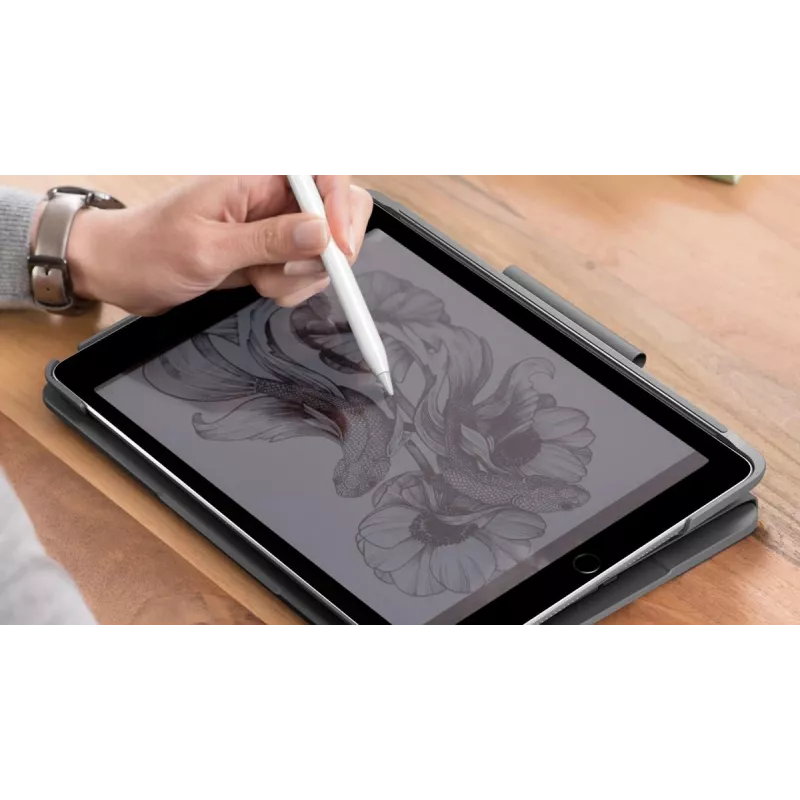 LOGITECH Slim Folio For iPad 7th Generation Graphite Qwertz Deutsch