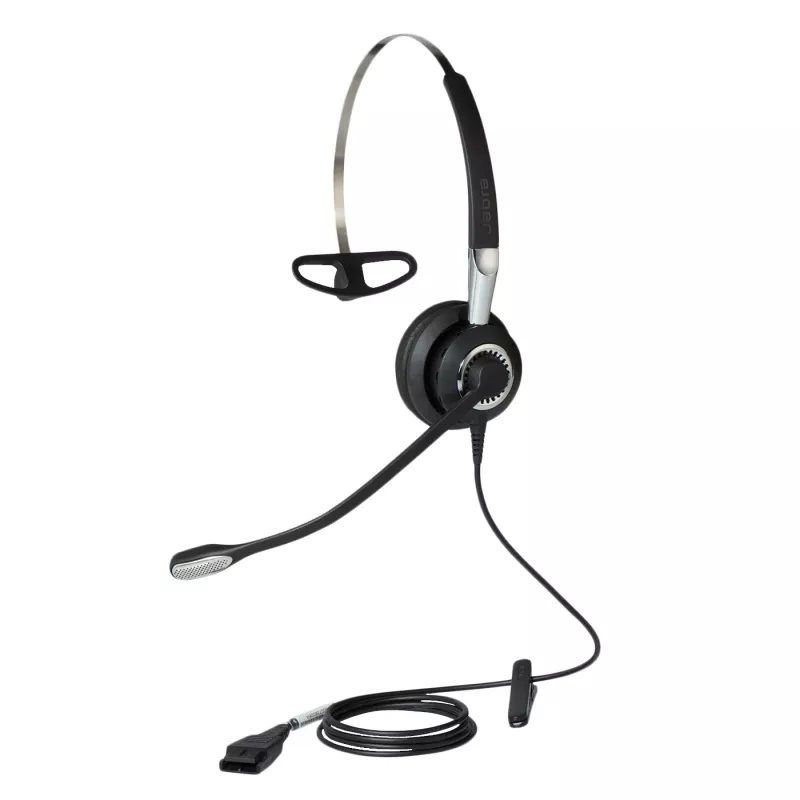 Jabra BIZ 2400 II Mono IP, 3-in-1, Wired, Office/Call center, 54 g, Headset, Black, Silver