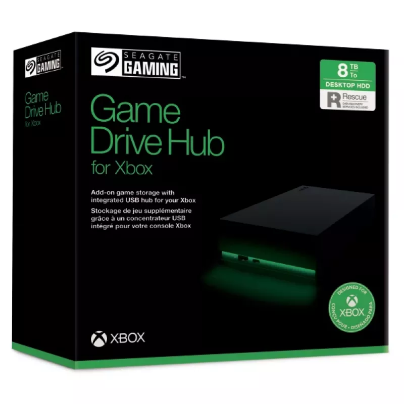 Seagate Game Drive Hub for Xbox external hard drive 8 TB USB Type-A / USB Type-C 3.2 Gen 1 (3.1 Gen 1) Black