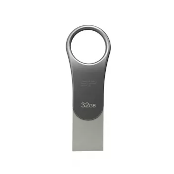 SILICON POWER Mobile C80 - 32GB Dual USB Stick - Type-c / Type-a - Grey