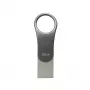 SILICON POWER Mobile C80 - 32GB Dual USB Stick - Type-c / Type-a - Grey