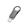 SILICON POWER Mobile C80 - 32GB Dual USB Stick - Type-c / Type-a - Grey