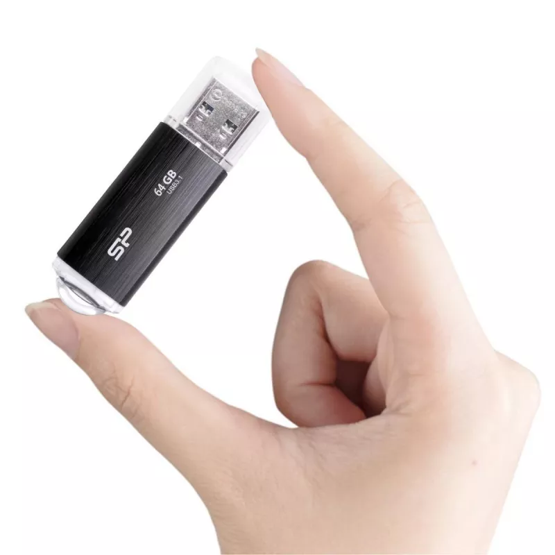 SILICON POWER USB Stick - 64GB Silicon Power USB3.2 B02 Black