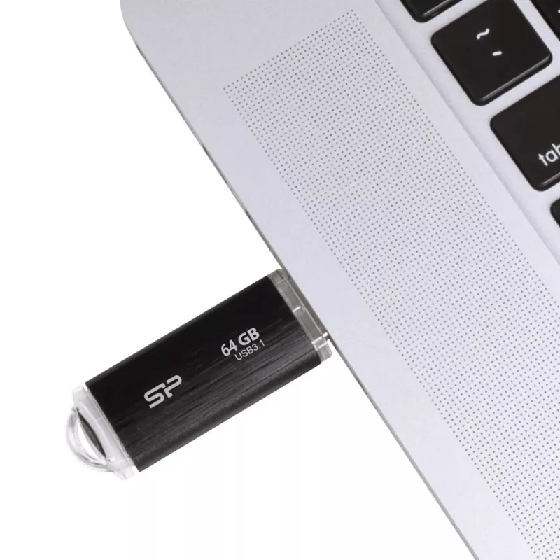 SILICON POWER USB Stick - 64GB Silicon Power USB3.2 B02 Black