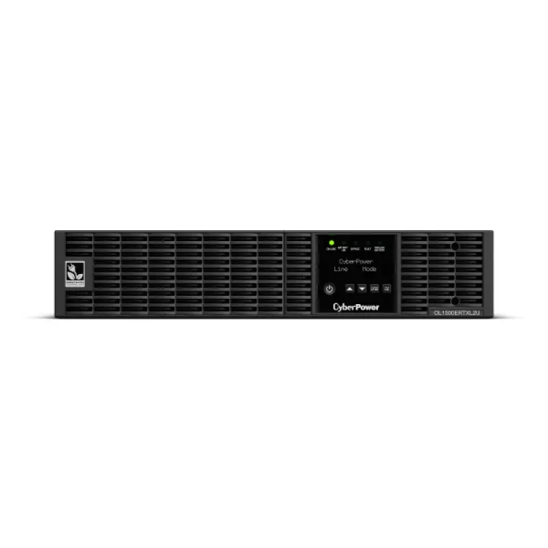 CyberPower OL1500ERTXL2U uninterruptible power supply (UPS) Double-conversion (Online) 1.5 kVA 1350 W 8 AC outlet(s)