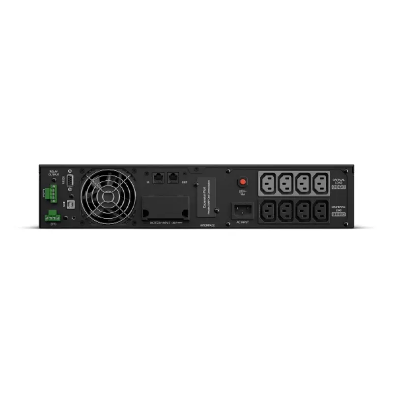 CyberPower OL1500ERTXL2U uninterruptible power supply (UPS) Double-conversion (Online) 1.5 kVA 1350 W 8 AC outlet(s)